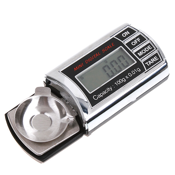 Mini 0.01g 100g Digital Scale LCD Pocket Jewelry Diamond Weight Scales Portable Electronic Balance Weighing Scales