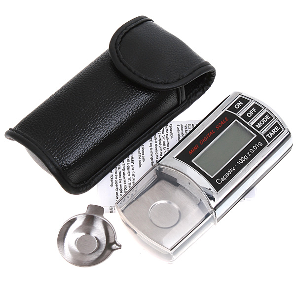 Mini 0.01g 100g Digital Scale LCD Pocket Jewelry Diamond Weight Scales Portable Electronic Balance Weighing Scales