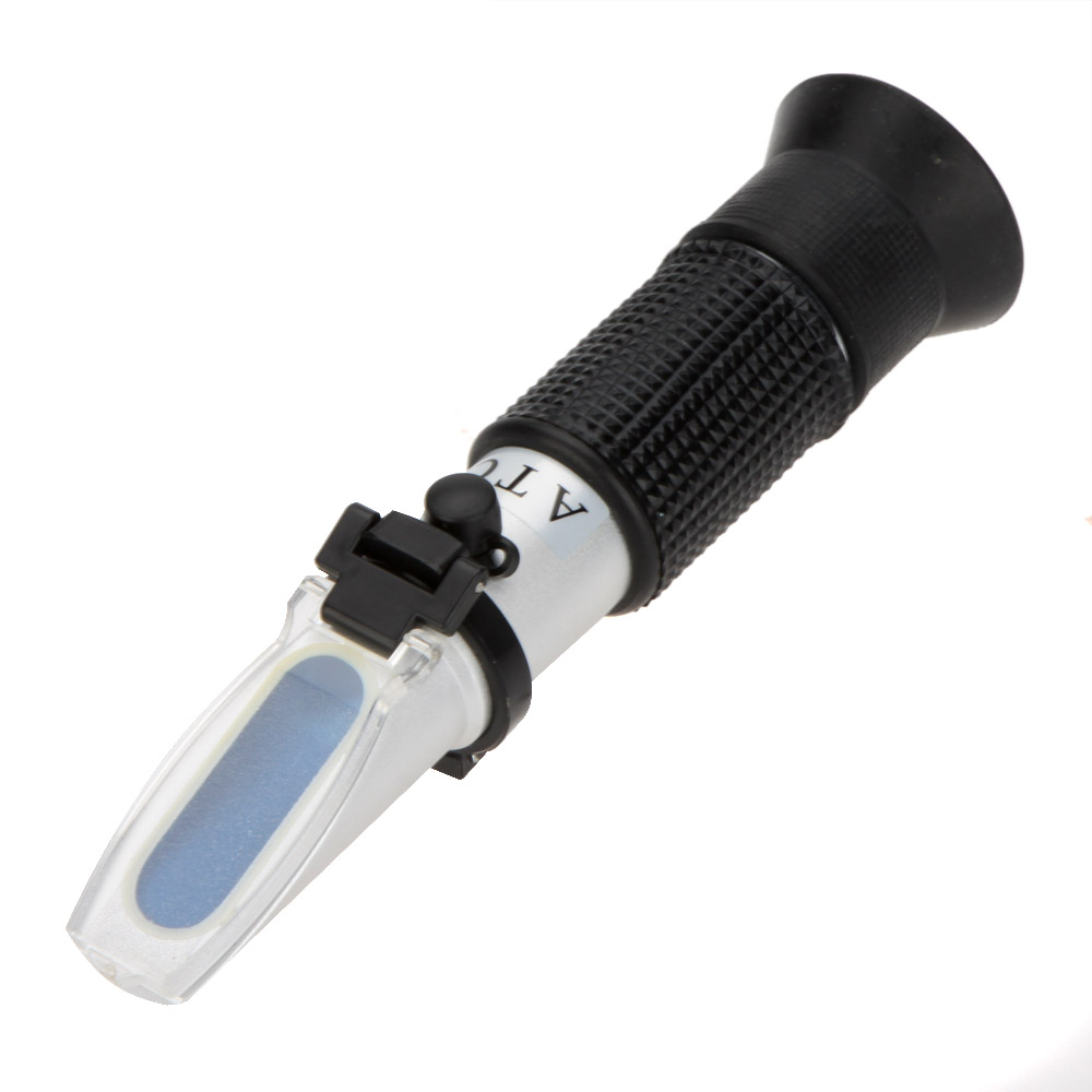 High Precision ATC Handheld Honey Sugar solutions Brix Refractometer Saccharometer Measuring 0 32 Handheld Refractometer