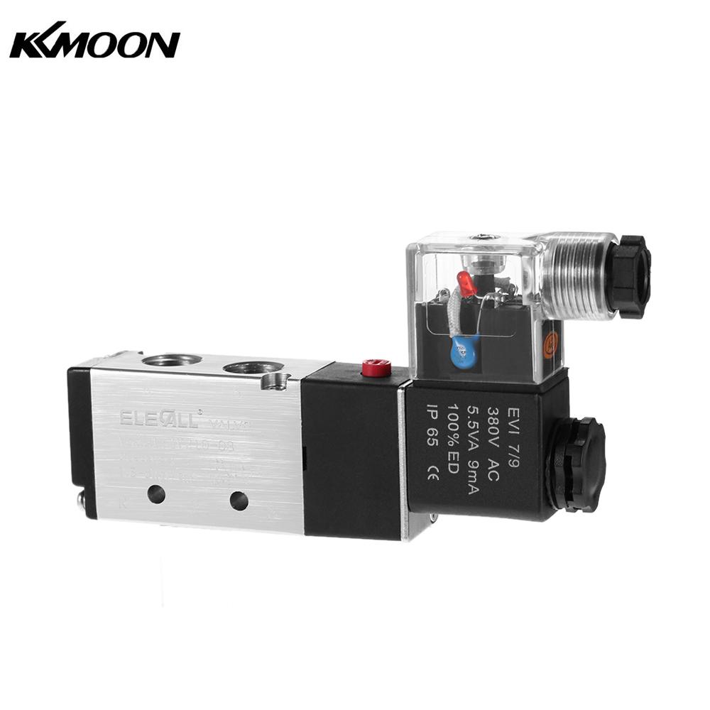 Pneumatic Airtac 1 4 PT1 8 2 Position 5 Way Electromagnetic Air Solenoid Valves Pneumatic Control Valve AC DC 12v 24v 220v 380V