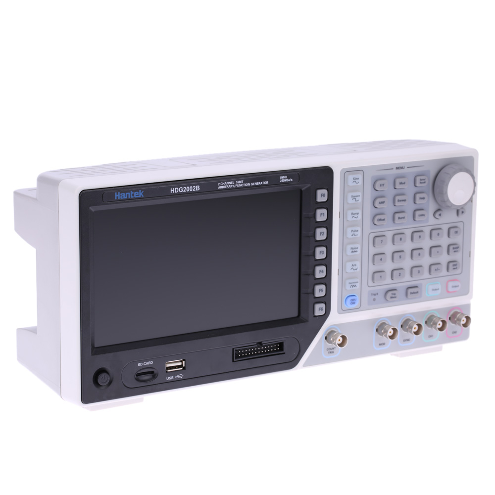 Hantek HDG2002B 5MHz 250MSa s 2 Channels signal generator Arbitrary Waveform Function Generator 16 Bits frequency generator