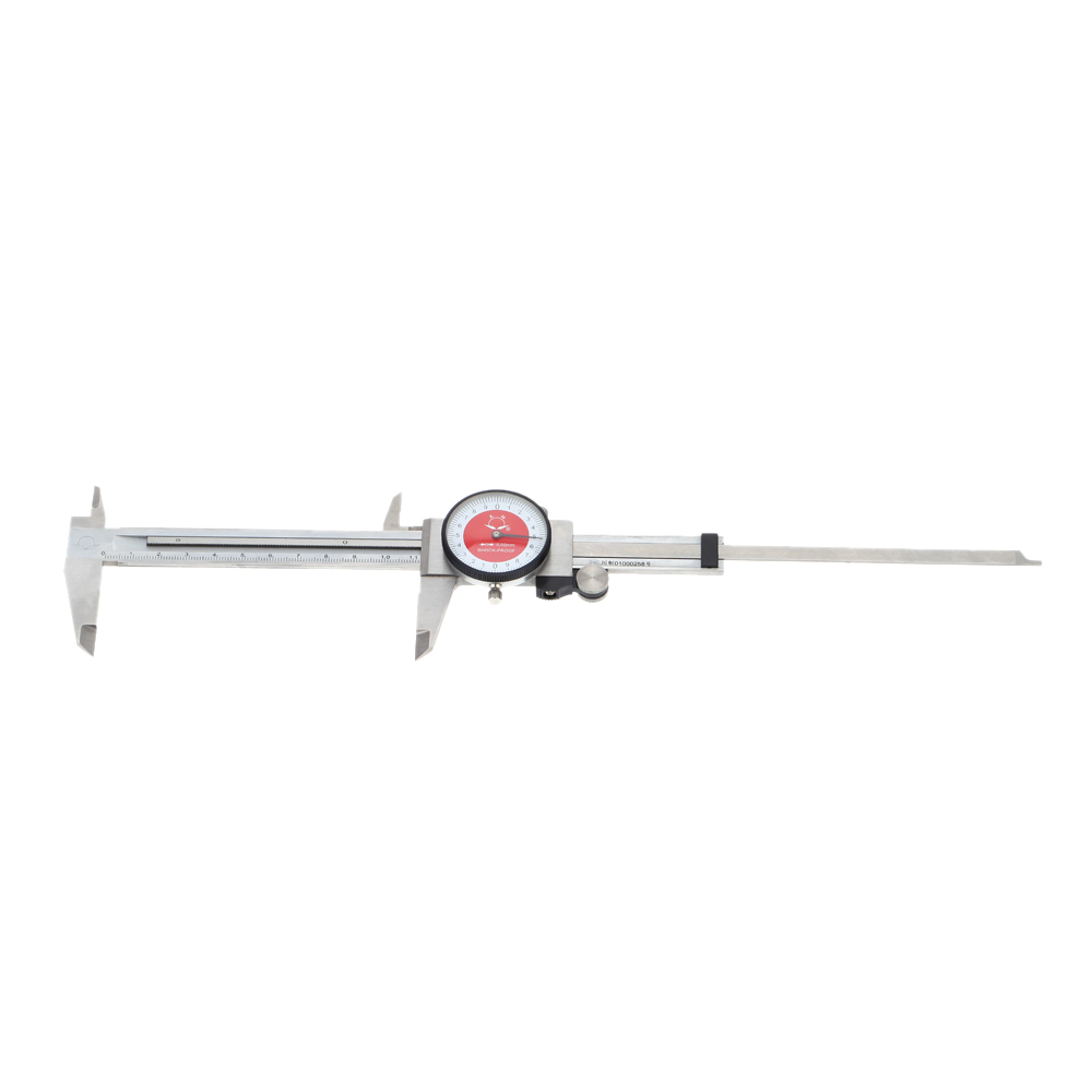 Multi functional Dial Caliper Gauge Stainless Steel Dial Vernier Caliper Diagnostic tool 0 15cm Instrument with a Plastic Case