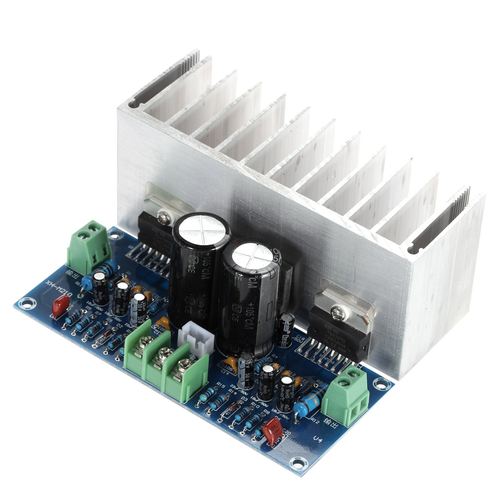 TDA7293x2 100W+100W Analogue Stereo Audio Amplifier Board Sound Quality 2 Channel Power Amplifier Board 2.0 with Cable HIFI