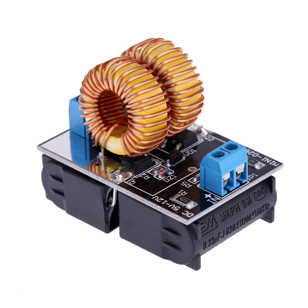 5 12V ZVS Induction Heating board for induction heating power supply Low Voltage Induction Heating Power Supply Module with Coil