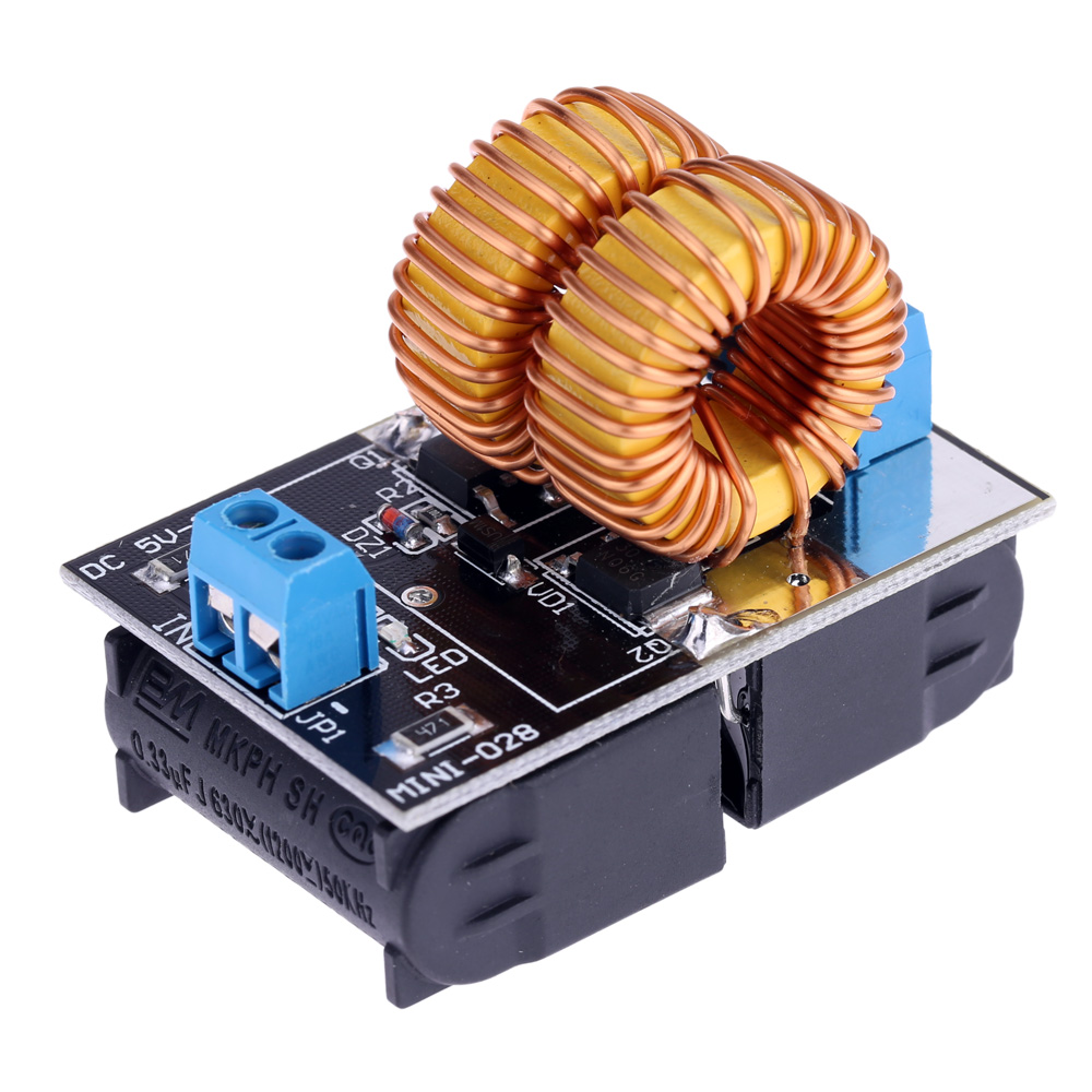 5 12V ZVS Low Voltage Induction Heating Power Supply Module with Coil quality module board for induction heating power supply