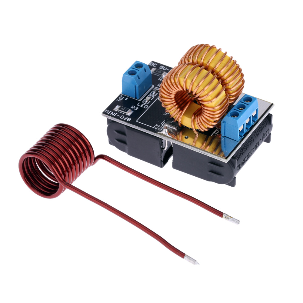 5 12V ZVS Induction Heating board for induction heating power supply Low Voltage Induction Heating Power Supply Module with Coil