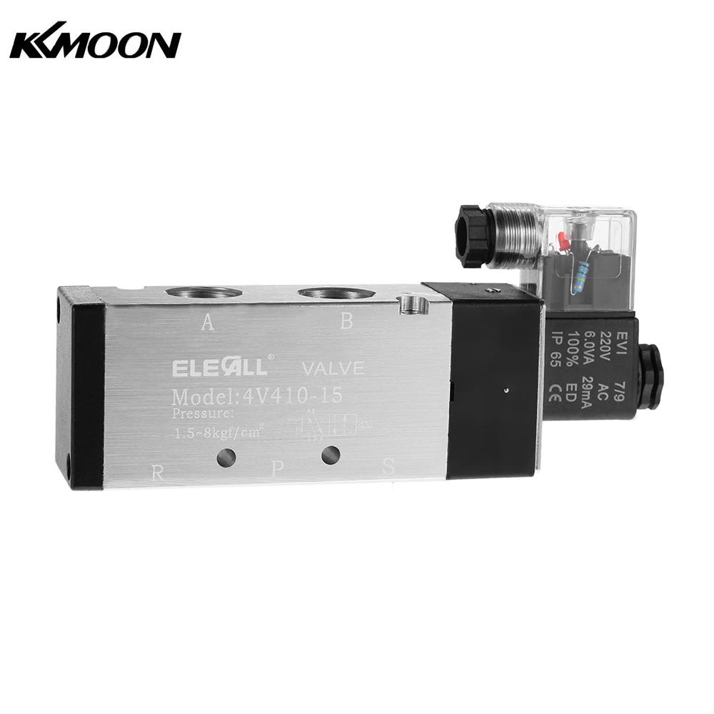 Pneumatic Airtac PT1 2 2 Position 5 Way Electromagnetic Air Solenoid Valves AirTAC Pneumatic Control Valve DC12 24V AC 110 220V
