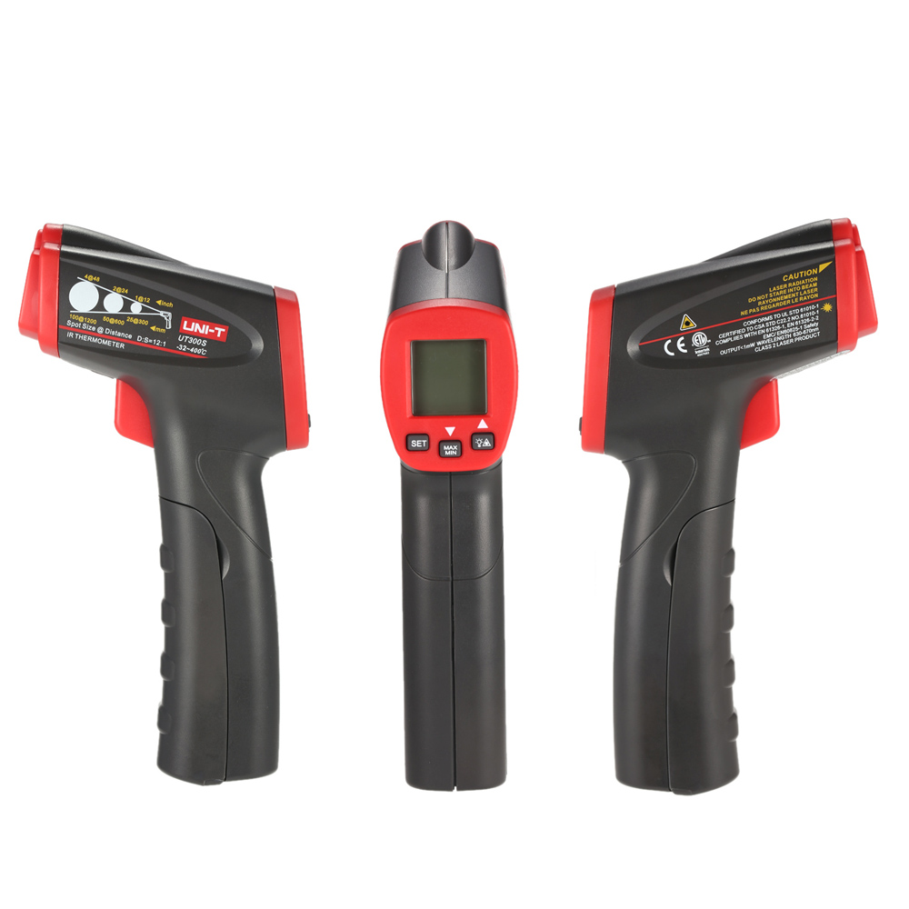 UNI T Digital Infrared Thermometer Mini Handheld Non contact Digital Infrared IR Thermometer Temperature Tester 32~400C