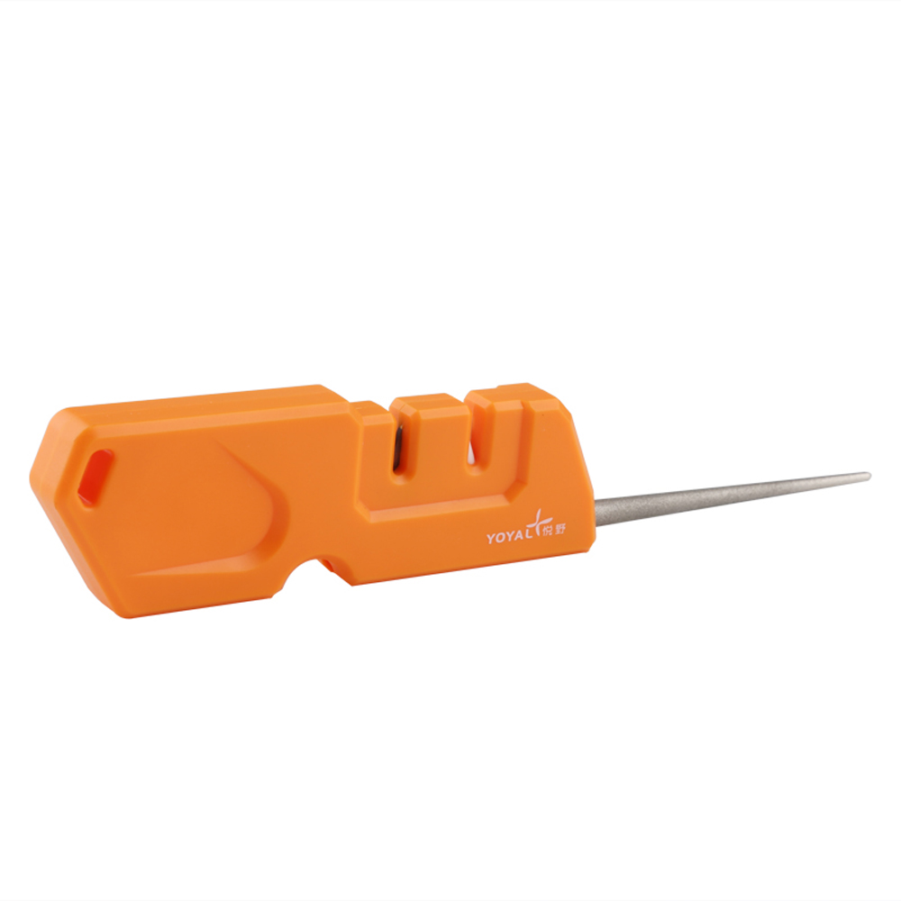 TAIDEA Multifunction whetstone Knife Sharpener Hard Carbide Ceramic Sharpening Stone Portable Outdoor Tool T1055TDC