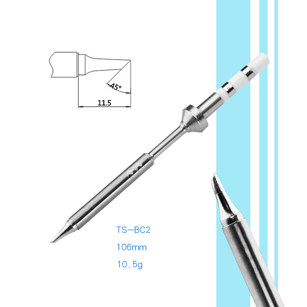 Mini Original TS100 Soldering Iron Replacement Tip Professional Welding Head Solder Nozzle Tool