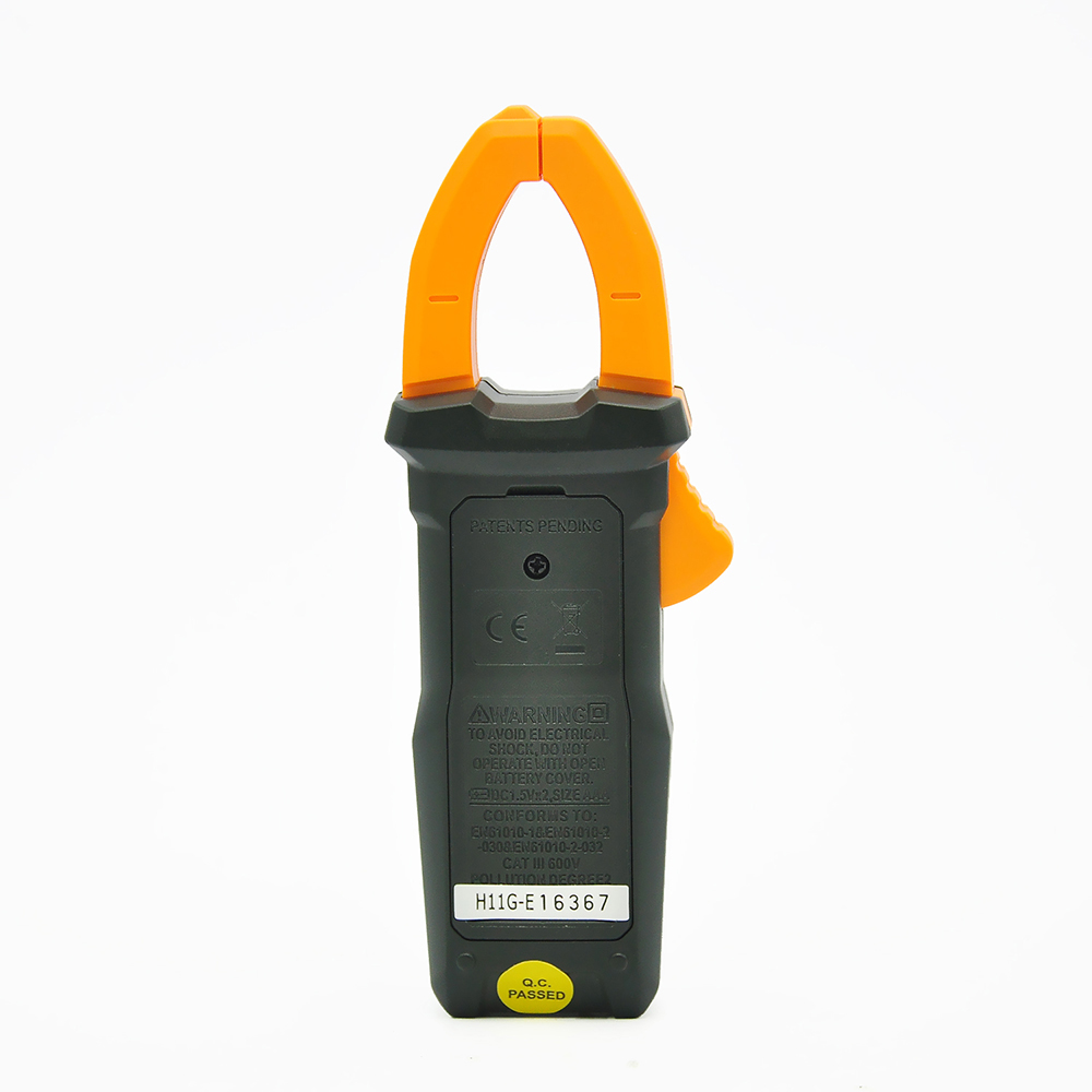 PEAKMETER Digital Clamp Meter Handheld Smart Mini Multimeter AC DC Voltage AC Current Resistance Frequency NCV Measuring Tester