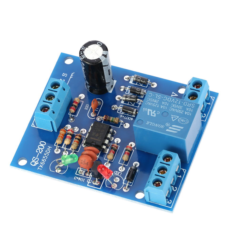 9V 12V AC DC Liquid Level Controller Water Level Detection Sensor Drainage Pump Water Control Module