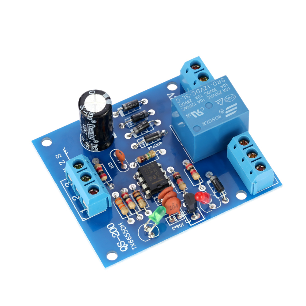 9V 12V AC DC Liquid Level Controller Water Level Detection Sensor Drainage Pump Water Control Module