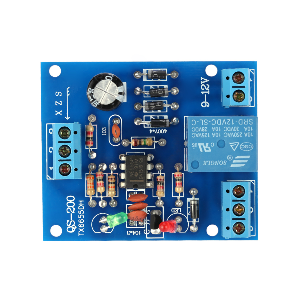 9V 12V AC DC Liquid Level Controller Water Level Detection Sensor Drainage Pump Water Control Module