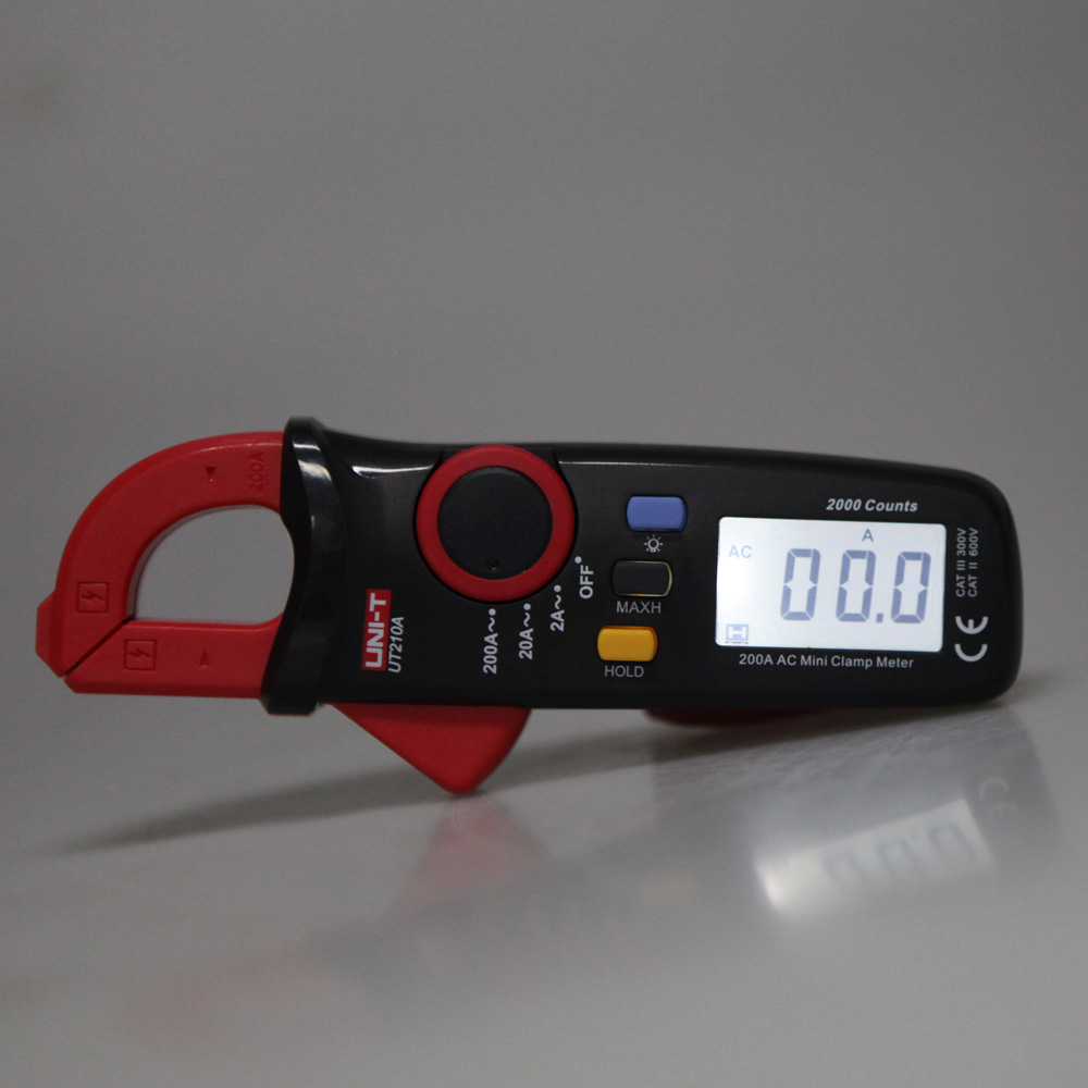 Ultra portable LCD Digital Clamp Meters Auto Range Multimeter Current Tester Electronic Diagnostic tool with Display backlight
