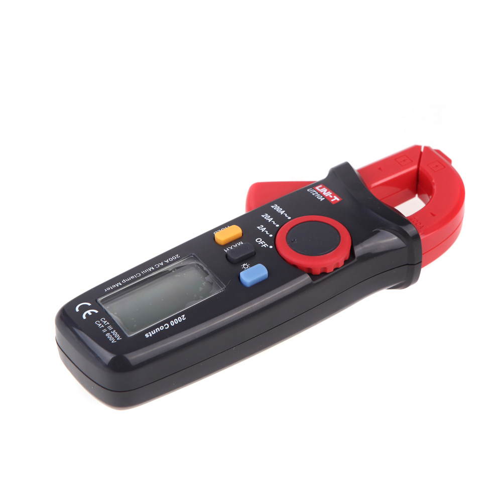 Ultra portable LCD Digital Clamp Meters Auto Range Multimeter Current Tester Electronic Diagnostic tool with Display backlight