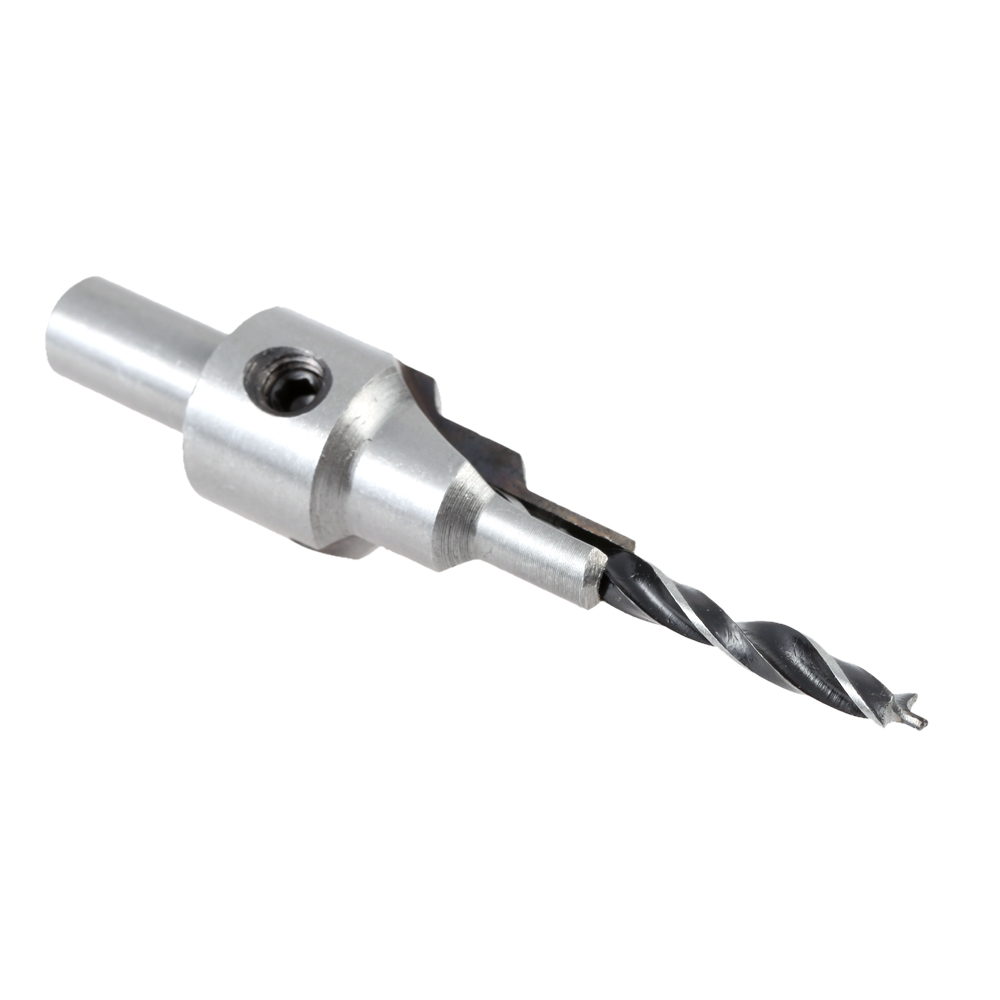 2pcs set 2 Flute Countersink Drill Bit Set Quality Saw Set Woodworking Tool Chamfer with Quick Change Hex Shank 4 6mm 5 7mm