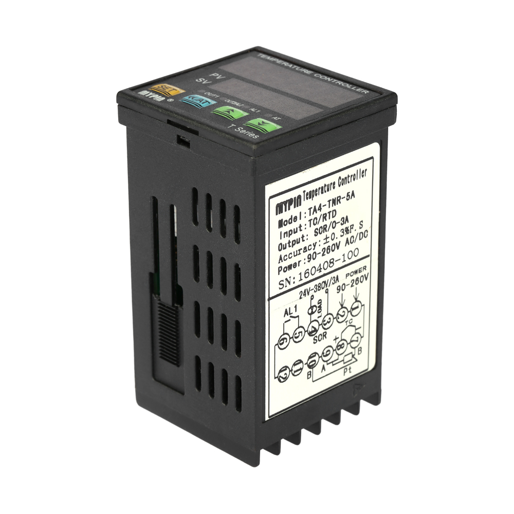 Digital LED PID Temperature Controller Thermometer Coil Heater Heating Cooling Control TC RTD Input SCR Output 1 Relay Alarm