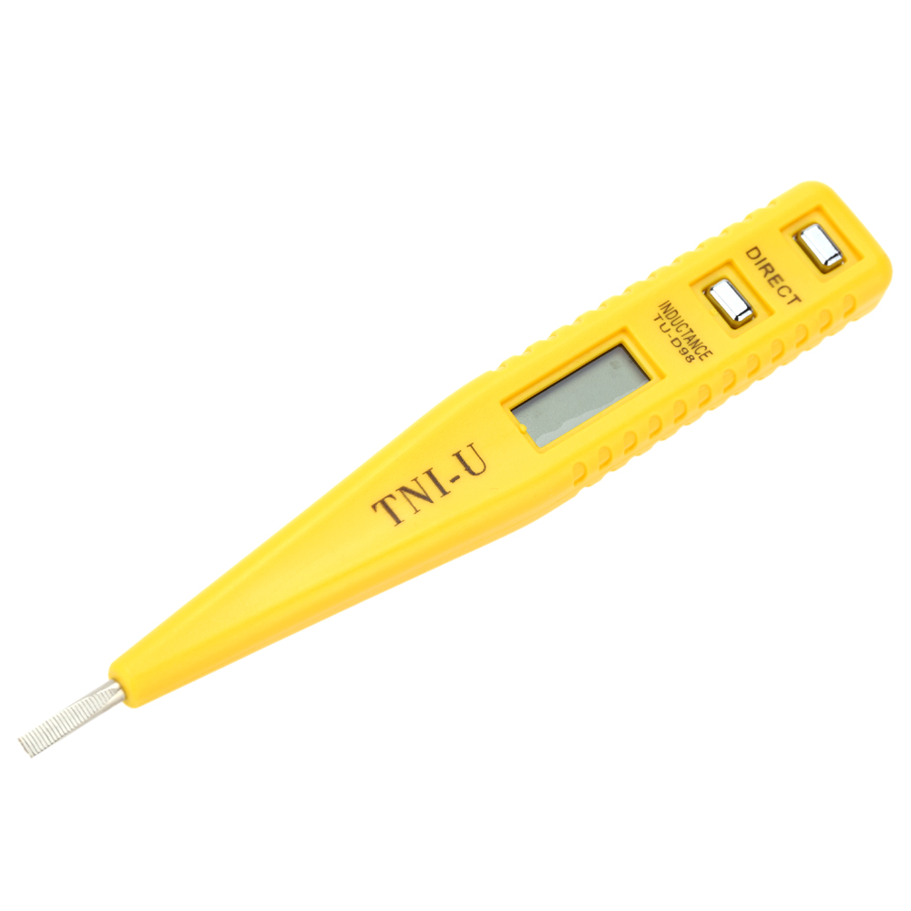 Portable Digital Voltage Tester Pen Continuity meter LCD Electrical Voltmeter Voltage Diagnostic tool