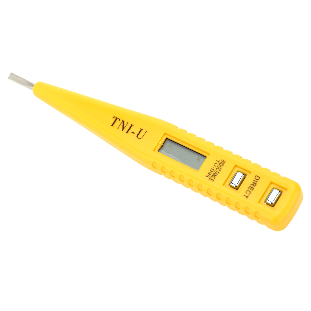 Portable Digital Voltage Tester Pen Continuity meter LCD Electrical Voltmeter Voltage Diagnostic tool