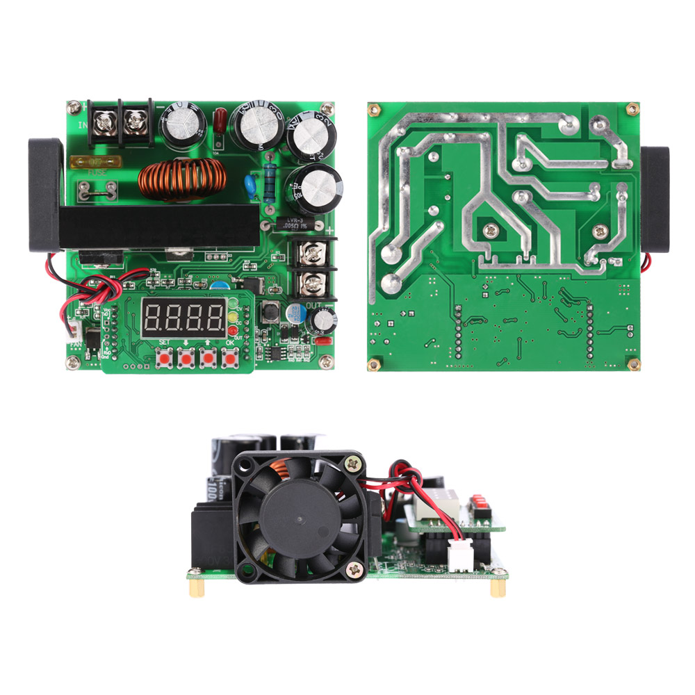 900W Digital Control DC DC Boost Module great Step up Converter Power Supply Module CC CV LED Display 0 15A IN 8 60V OUT 10 120V