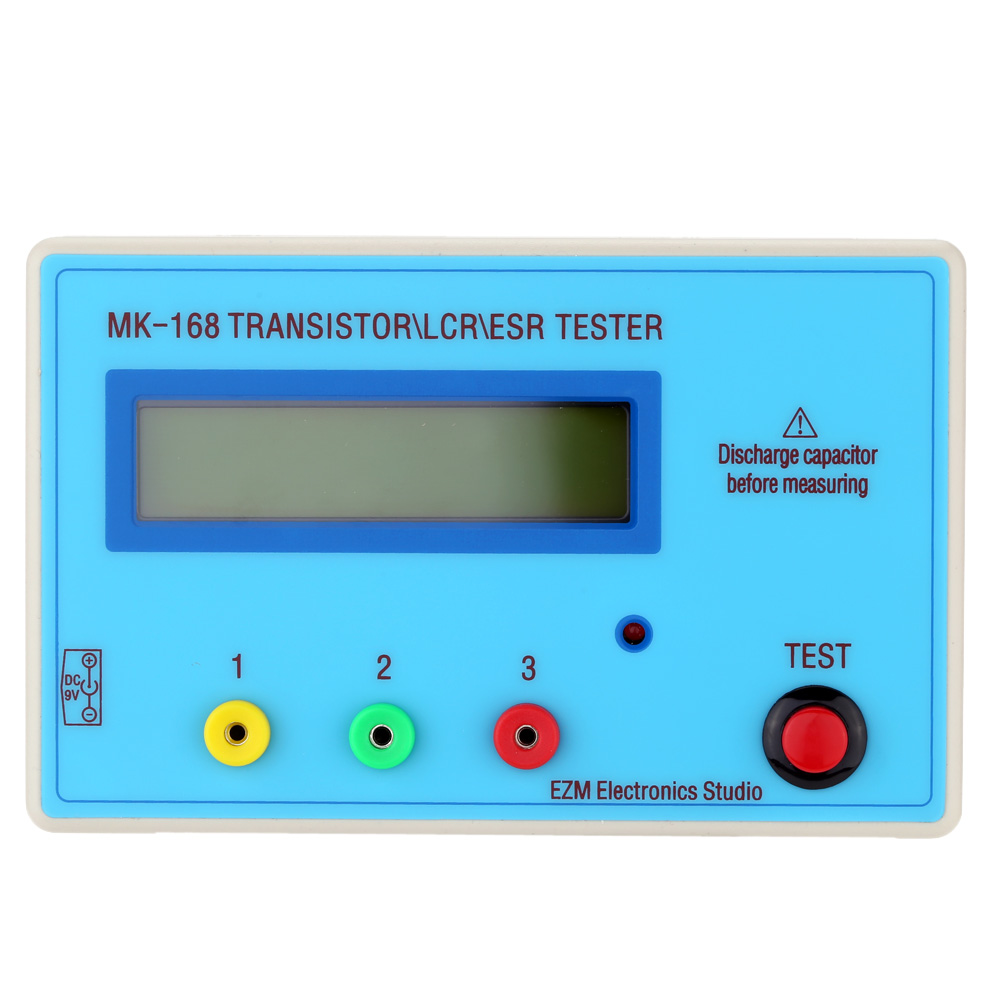 Multifunctional Transistor Tester LCD Backlight Diode Inductance Capacitance Resistance ESR Meter for MOS PNP NPN L C R Testing