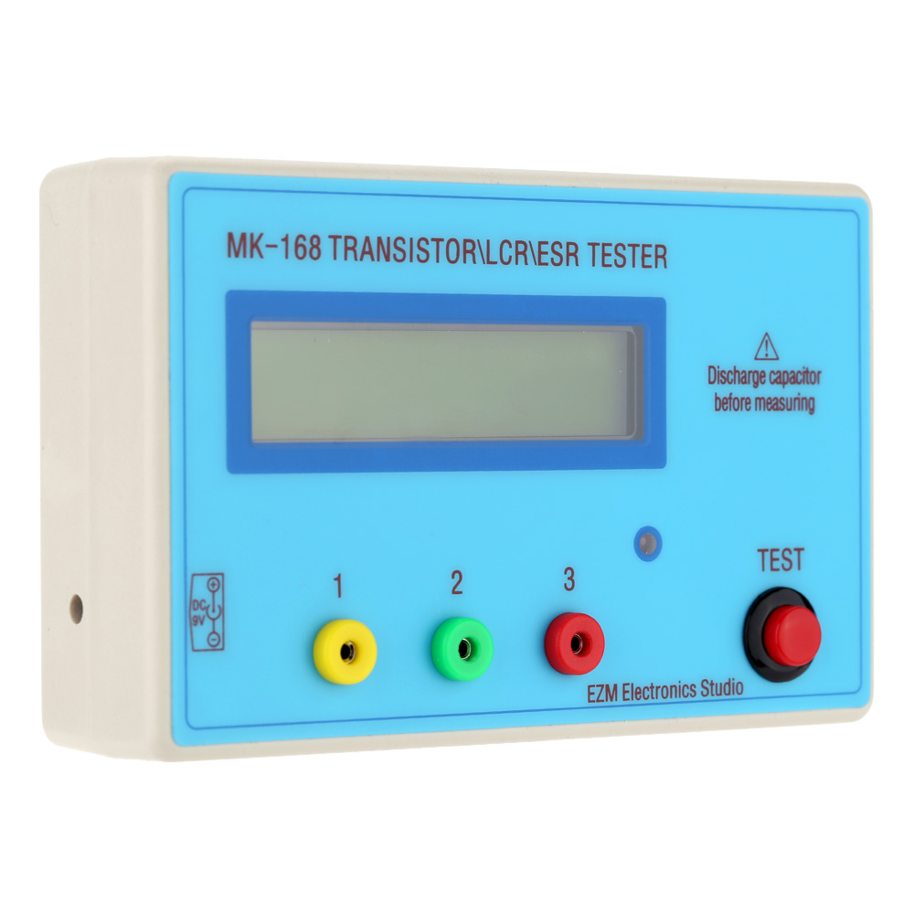 Multifunctional Transistor Tester LCD Backlight Diode Inductance Capacitance Resistance ESR Meter for MOS PNP NPN L C R Testing