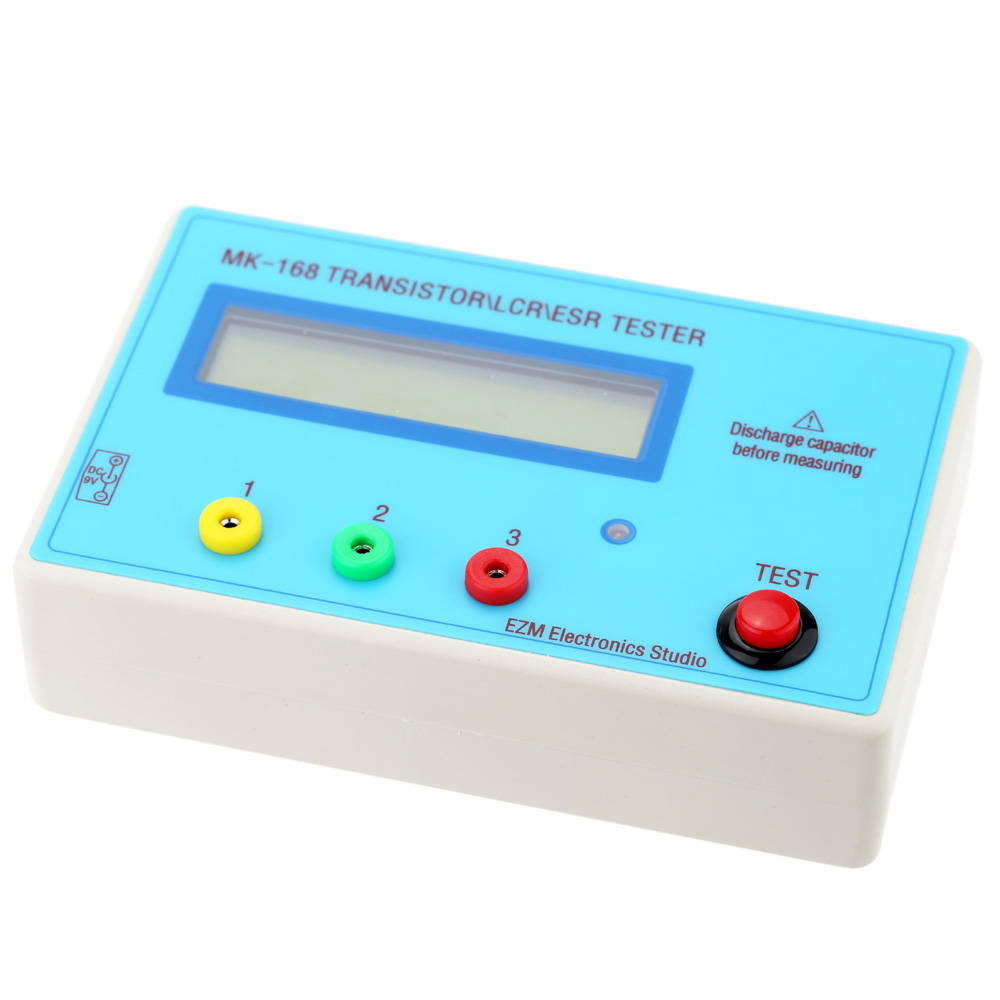 Multifunctional Transistor Tester LCD Backlight Diode Inductance Capacitance Resistance ESR Meter for MOS PNP NPN L C R Testing