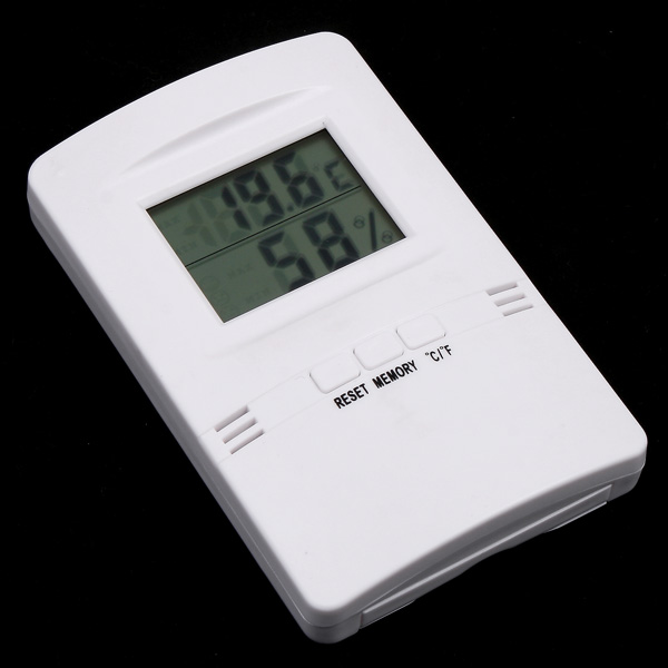 LCD Digital Thermometer Hygrometer Multi functional Temperature Humidity Tester sensor Accurate Weather Station Diagnostic tool