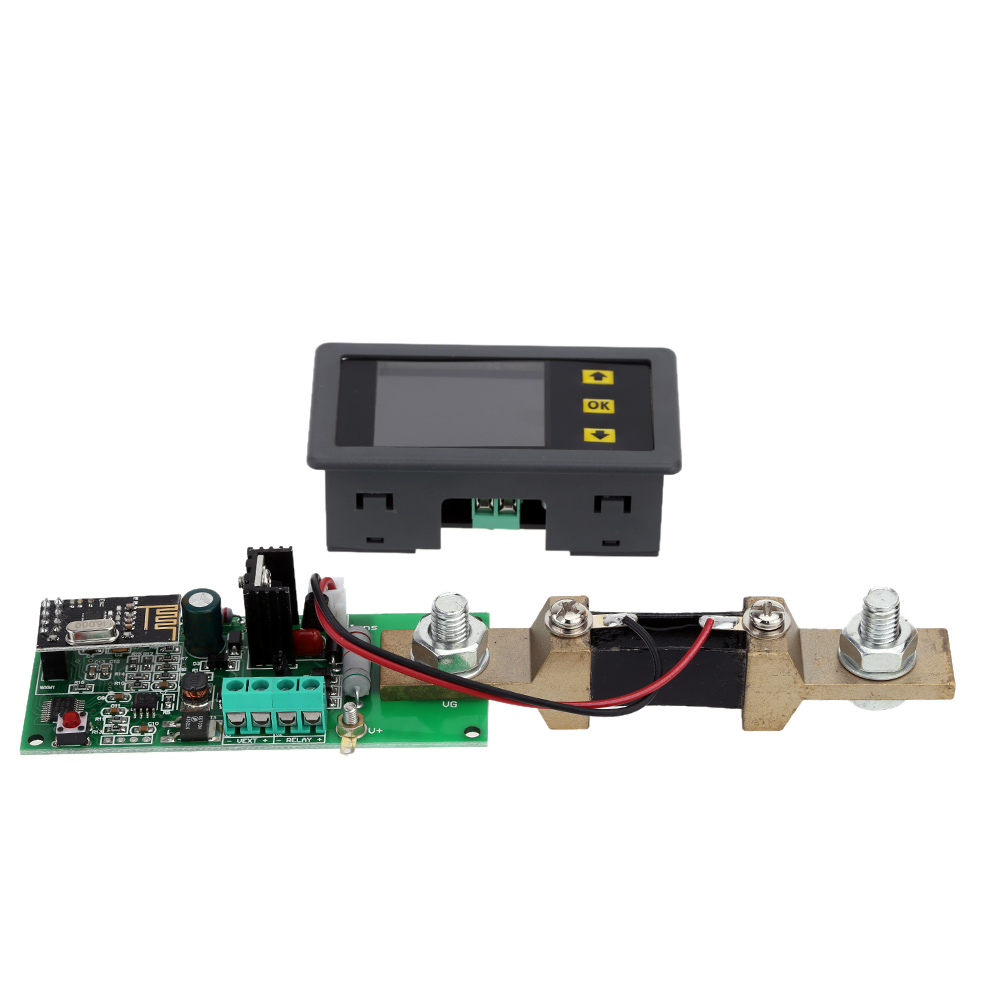 Multifunctional Wireless Voltage Current Meter Digital Bi directional Voltage Current Power Meter Ammeter Voltmeter LCD Display