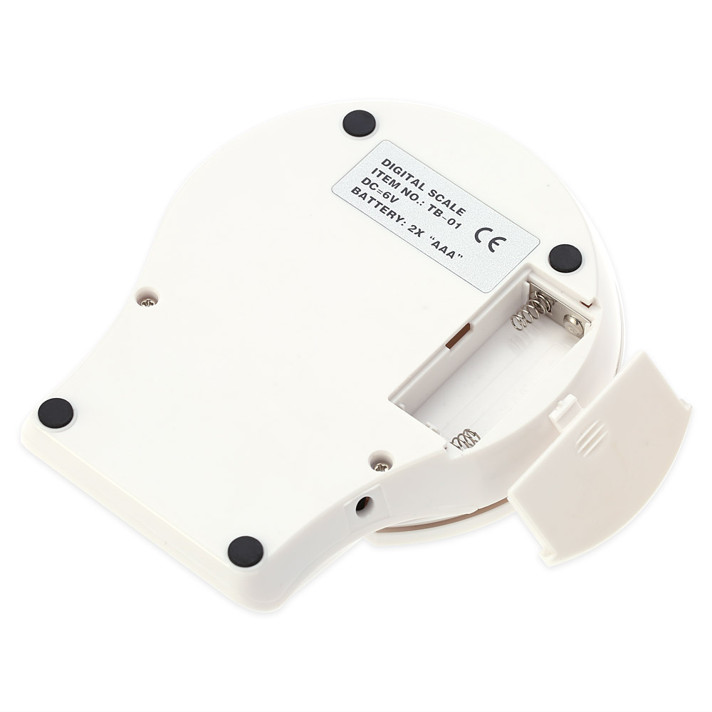 3000g 0.1g Mini Digital Electronic Scales Balance Professional Pocket Scale Kitchen Food Weight Weighting Scales Tool White
