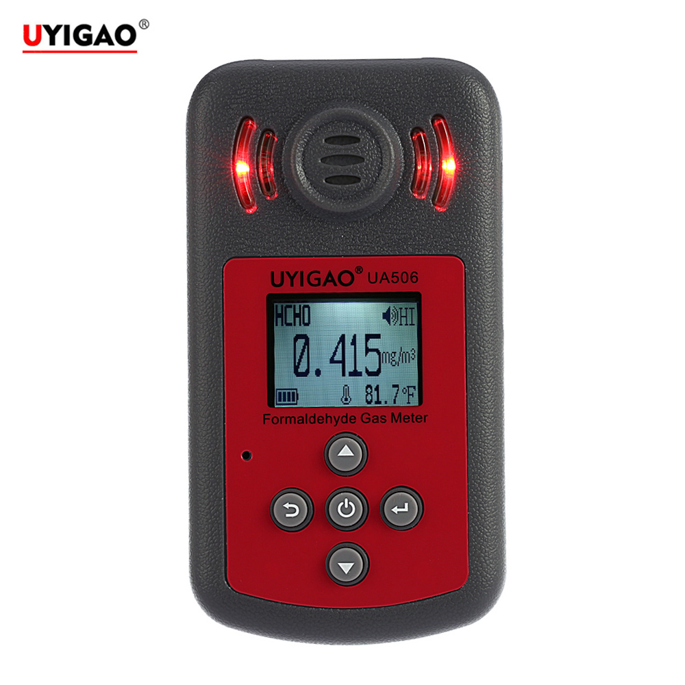 Professional Digital Formaldehyde Tester Mini Meter for PPM HTV Methanal Concentration Monitor Detector with Sound LightAlarm