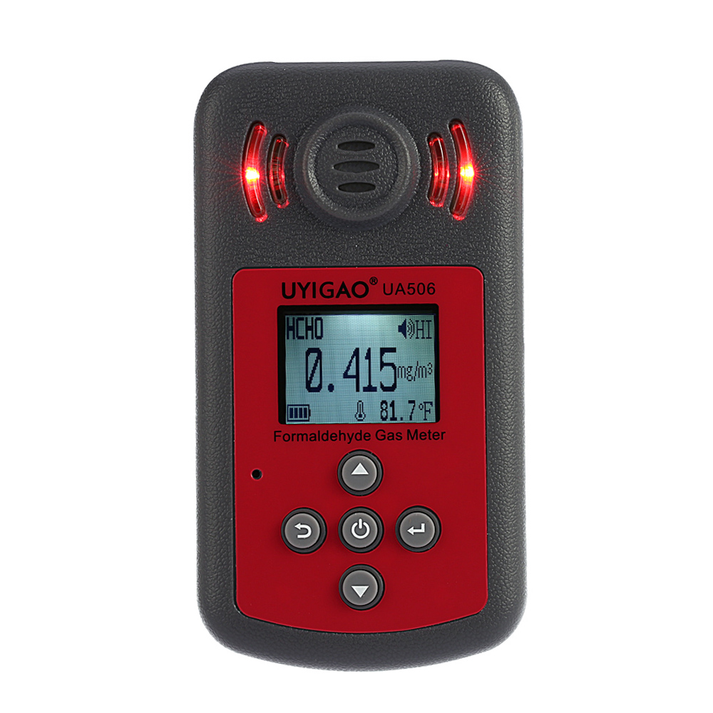 Professional Digital Formaldehyde Tester Mini Meter for PPM HTV Methanal Concentration Monitor Detector with Sound LightAlarm