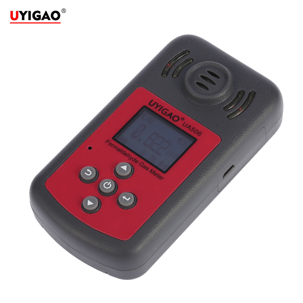 Professional Digital Formaldehyde Tester Mini Meter for PPM HTV Methanal Concentration Monitor Detector with Sound LightAlarm