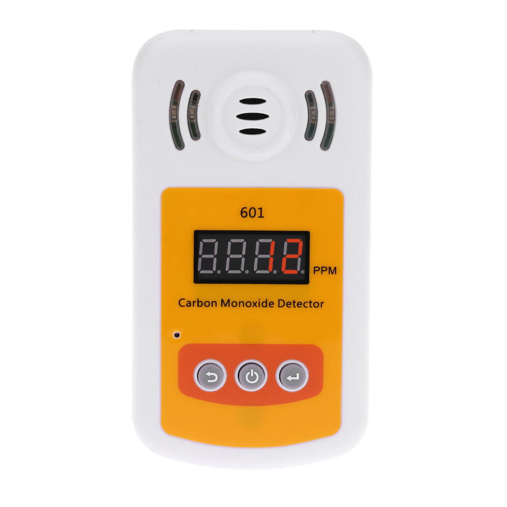 Portable gas detector for carbon monoxide(CO) gas Mini CO gas analyzer gas meter with Sound and Light Alarm leak detector