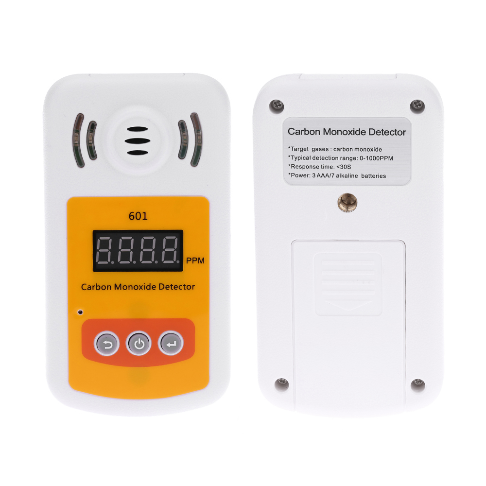 Portable gas detector for carbon monoxide(CO) gas Mini CO gas analyzer gas meter with Sound and Light Alarm leak detector