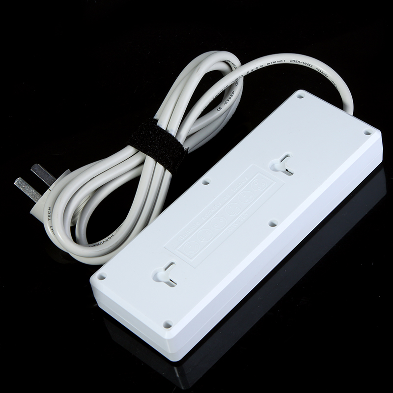 Multi functional plug 6 Outlet amp; 2 USB Charger Port Power Strip Circuit Breaker and accessories