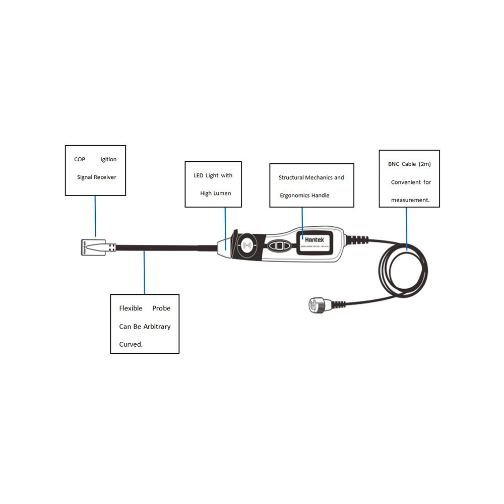 Signal Probe Hantek HT25COP Ignition Waveform Signal Probe for Automobile Engine Coil on plug perfect works with DSO8060