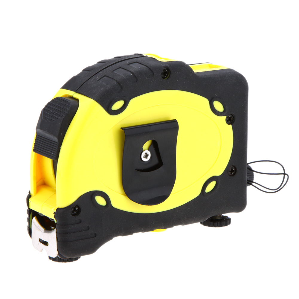 LV 07 Portable 2 Way Laser Levels Laser Dumpy Level Power On Off Horizontal Vertical Laser Equipment with 7.5m Measuring Tape