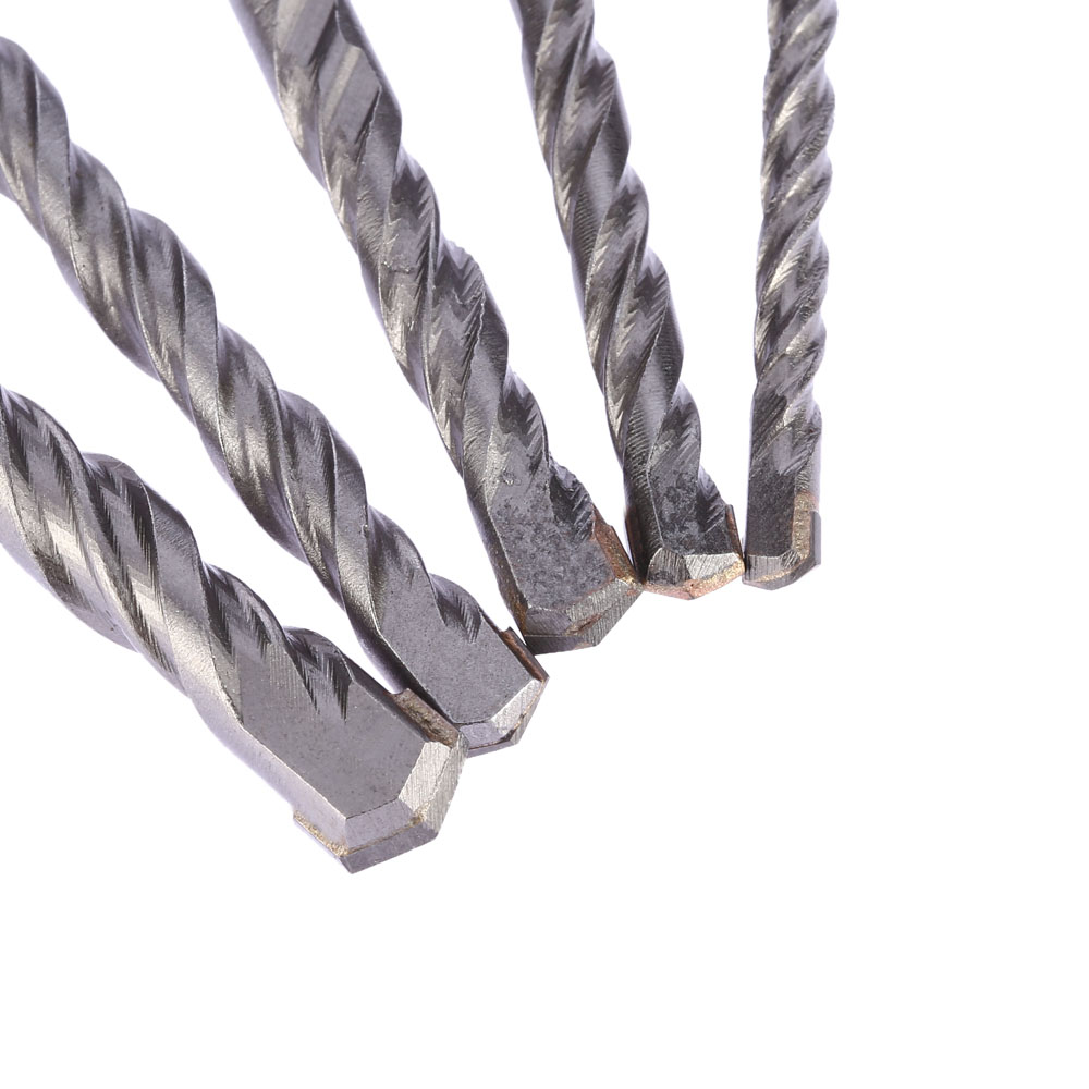 5pcs Hammer Drill Bit tools ferramentas SDS Shank Electric Set SDS PLUS Rotary Hammer Impact Drill Bit Concrete Masonry Drill