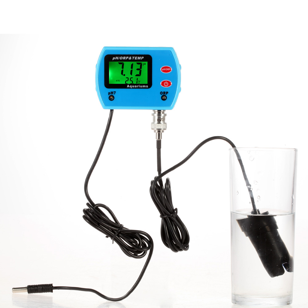 Digital pH Meter 3 in 1 Water Quality Tester Multi parameter Drink Water Quality Analyser Online pH ORP TEMP Meter Acidometer