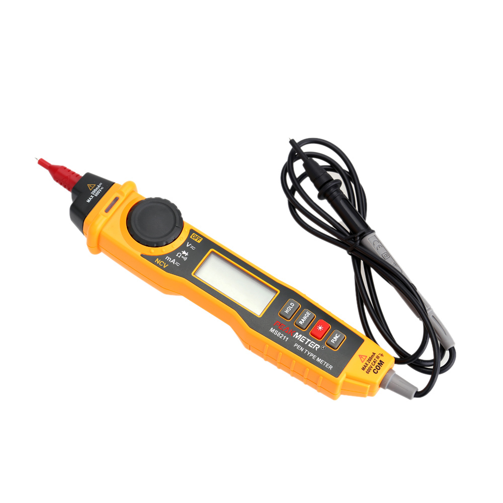 polimetro Digital automotive Multimeter multimetro probe tester analogico NCV Non Contact Voltage Current Continuity Measurement