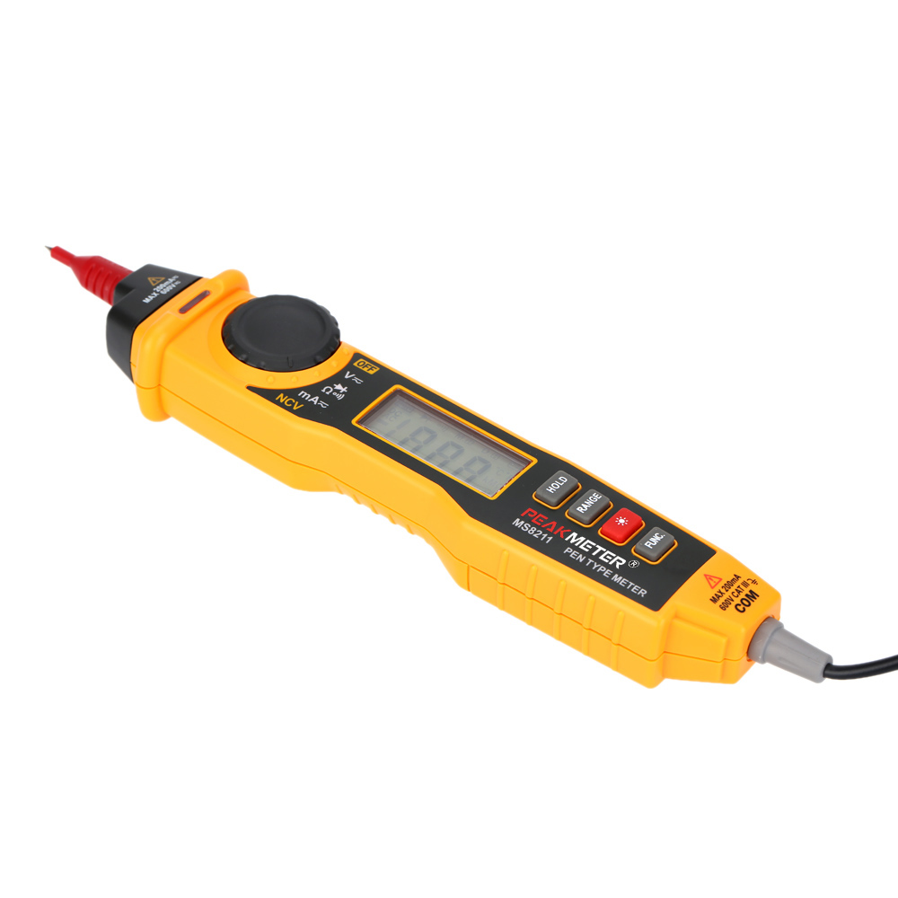 pen type Digital Multimeter automotive multimetro probe tester analogico NCV Non Contact Voltage Current Continuity Measurement