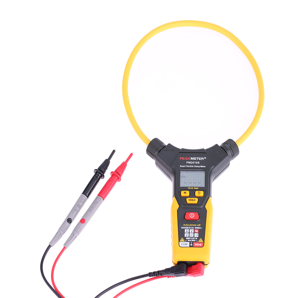 PEAKMETER professional Digital Flexible Clamp Meter Multimeter AC DC Voltage diagnostic tool Current tongs Resistance Frequency