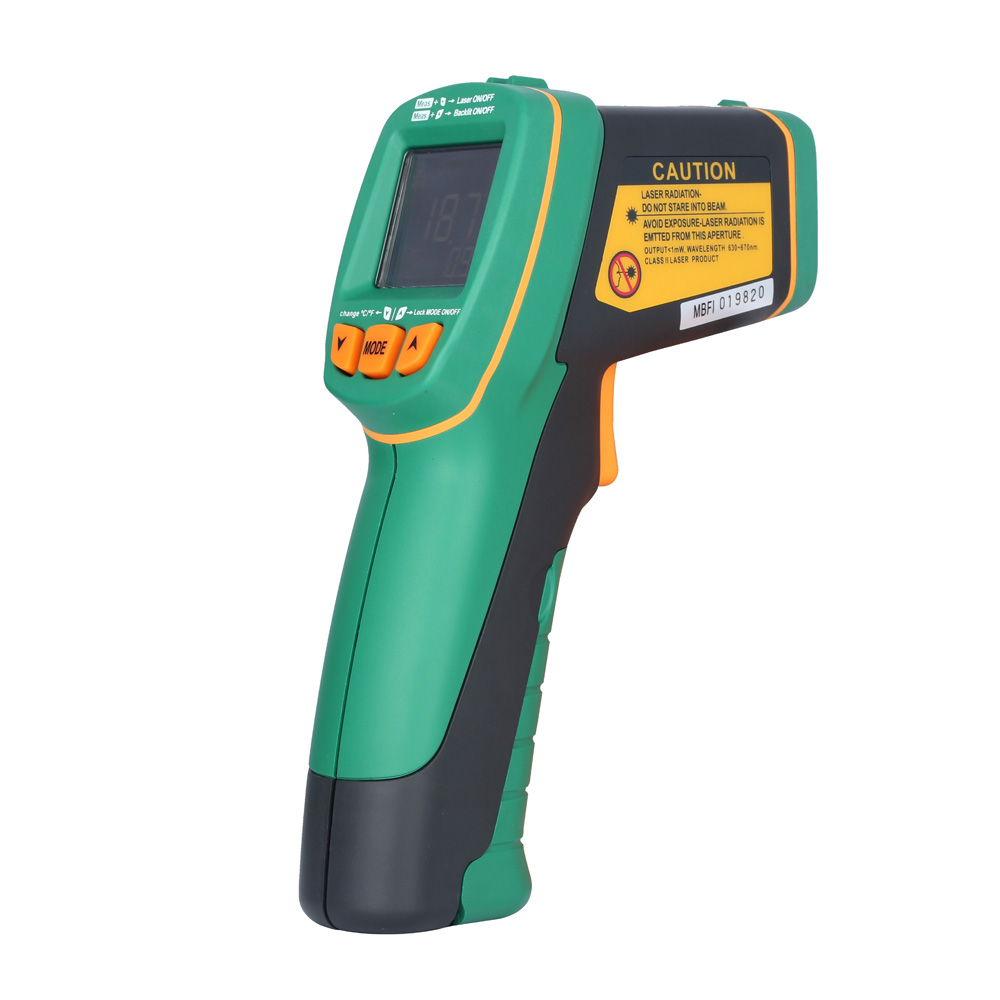 Handheld Non Contact Laser Temperature Tester Digital IR Infrared Thermometer LCD Color Display Pyrometer Diagnostic tool 40~800