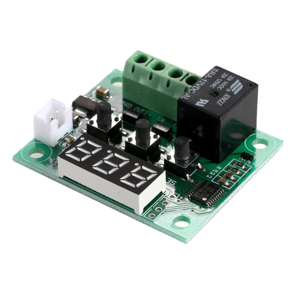  50 110 Degrees W1209 DC 12V Temperature Controller Digital Mini Thermostat Temperature Controller Control Switch Sensor Module