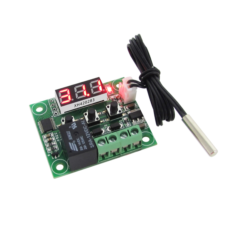  50 110 Degrees W1209 DC 12V Temperature Controller Digital Mini Thermostat Temperature Controller Control Switch Sensor Module