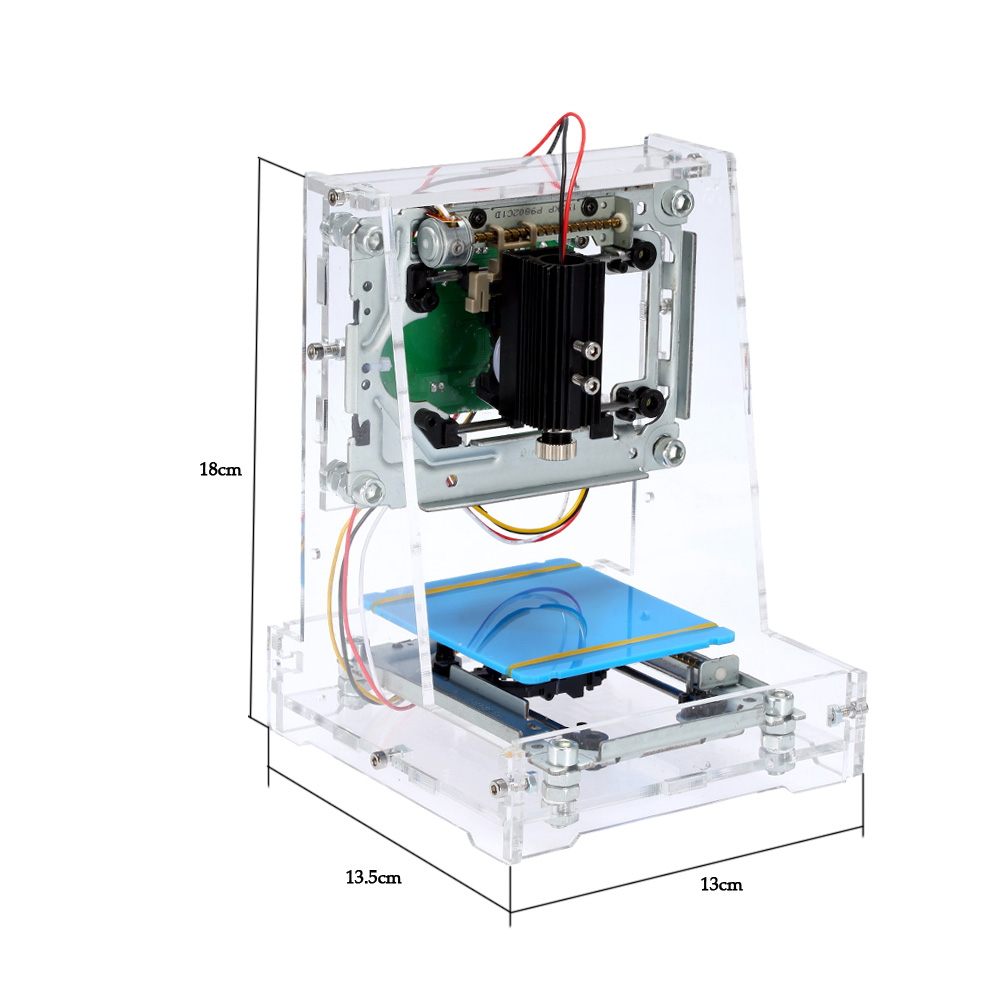 NEJE 250mW Mini Laser Engraver cnc router DIY laser cutter Carver USB High Speed laser engraving machine with Protective Glasses