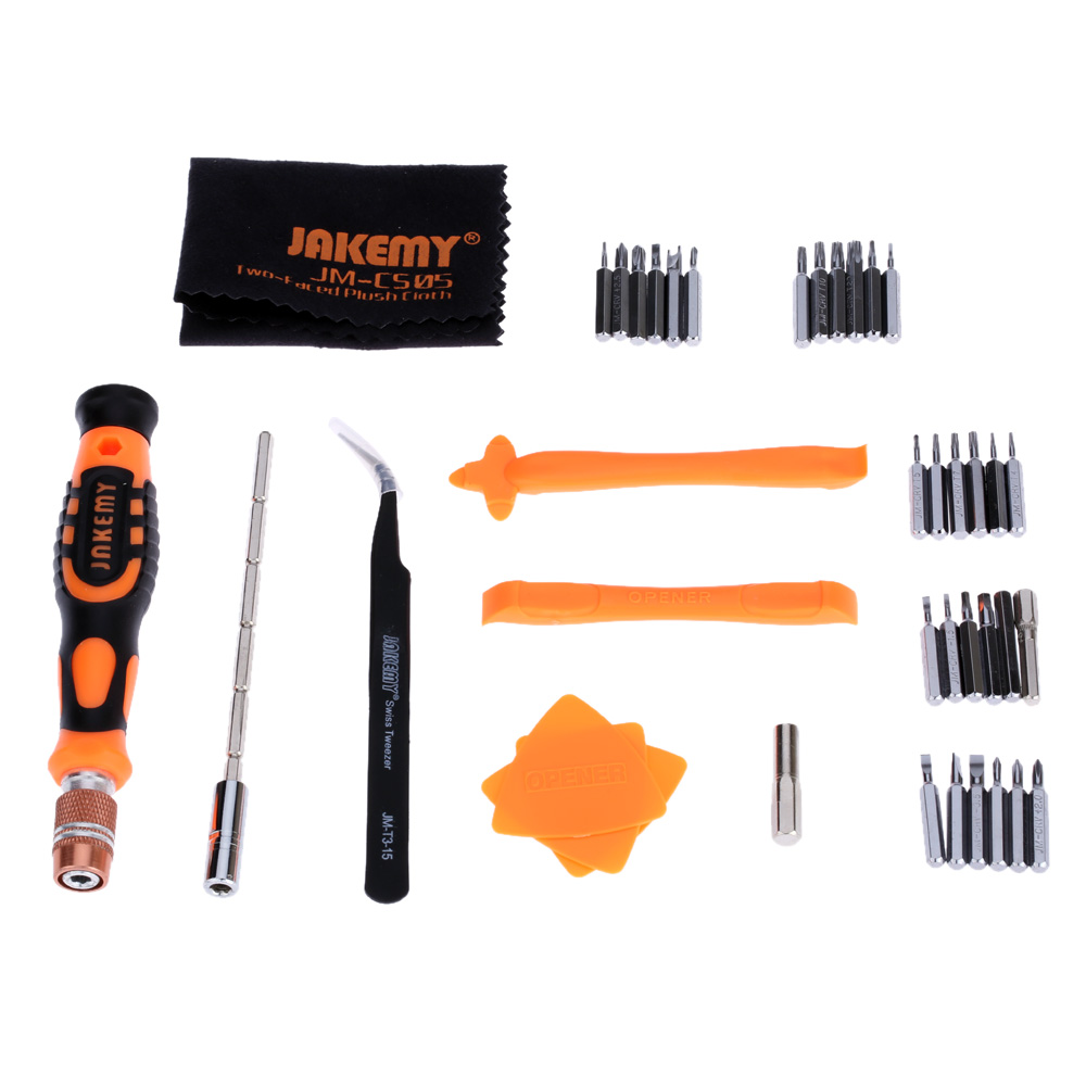 JAKEMY JM 8152 44 in 1 Professional Precise Screwdriver Set multi Repair Tool Kit Electronic Maintenance Tools mini tornavida