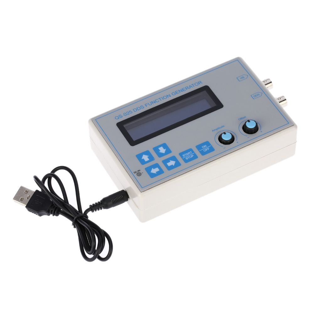 1Hz 65534Hz LCD DDS Signal Generator Square Sawtooth Triangle Sine Wave Function Frequency(HS) generator Output Max 8MHz